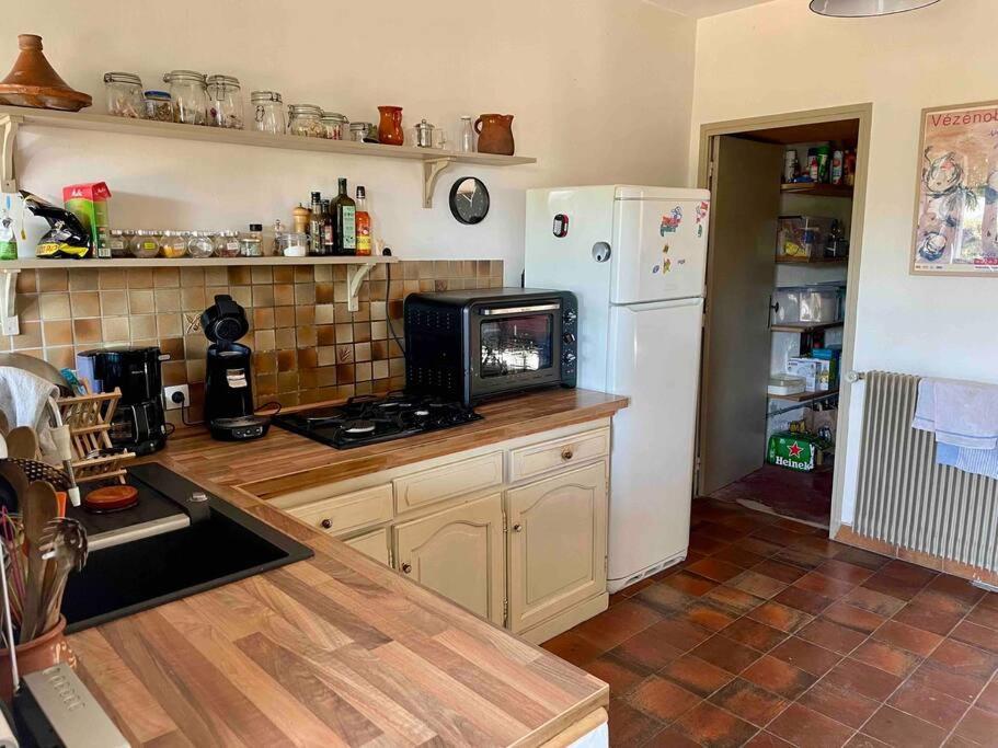 La Maison Du Prieure Vezenobres ภายนอก รูปภาพ